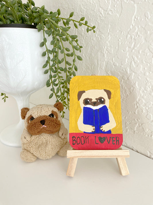 Book Lover - 2024 Mini Painting Series - #9/50