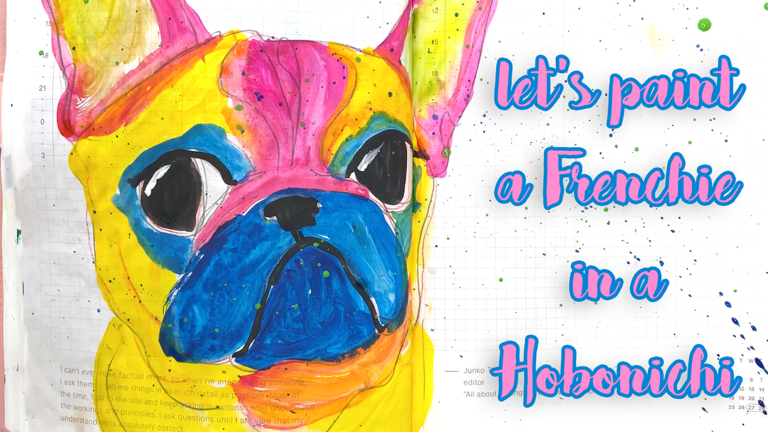 Paint a French Bulldog with me!