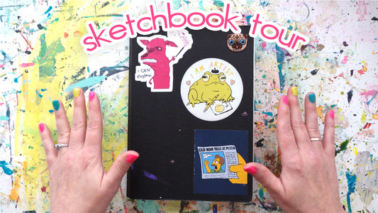 New video! Sketchbook Tour!