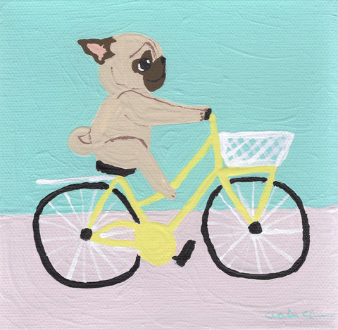 B is for... Bicycle! - Original Painting