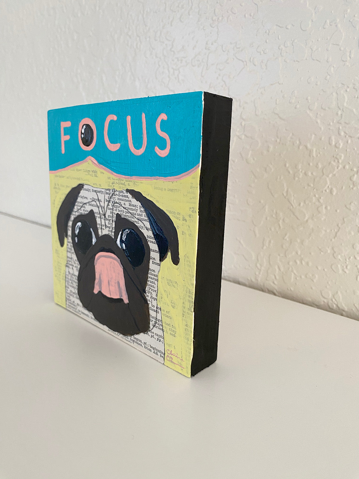 Focus - Original Word of the Year Painting