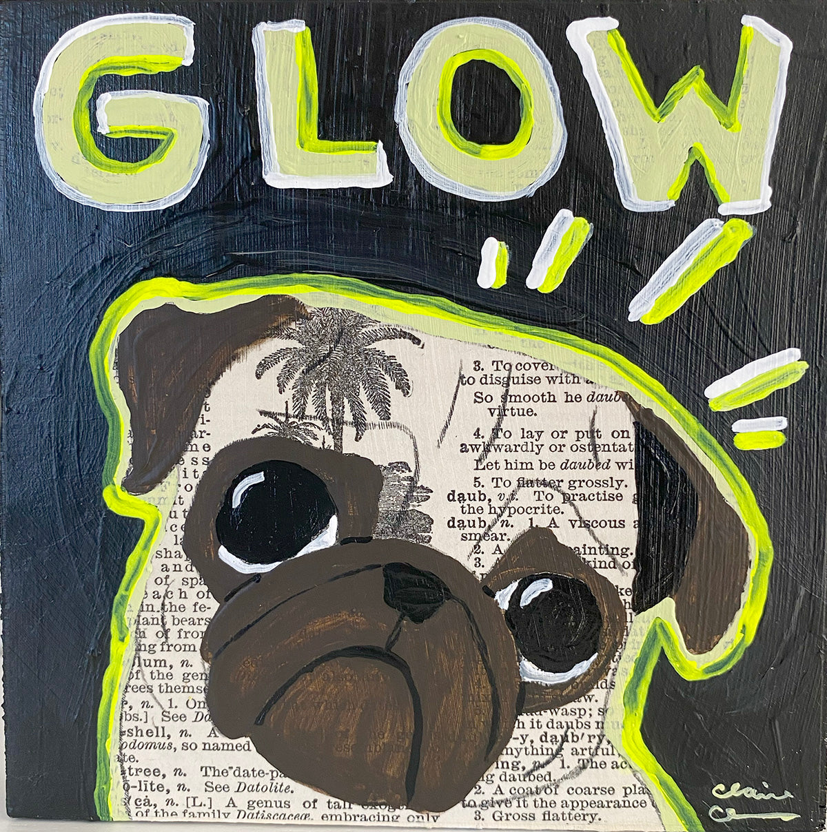 Glow - Original Word of the Year Painting