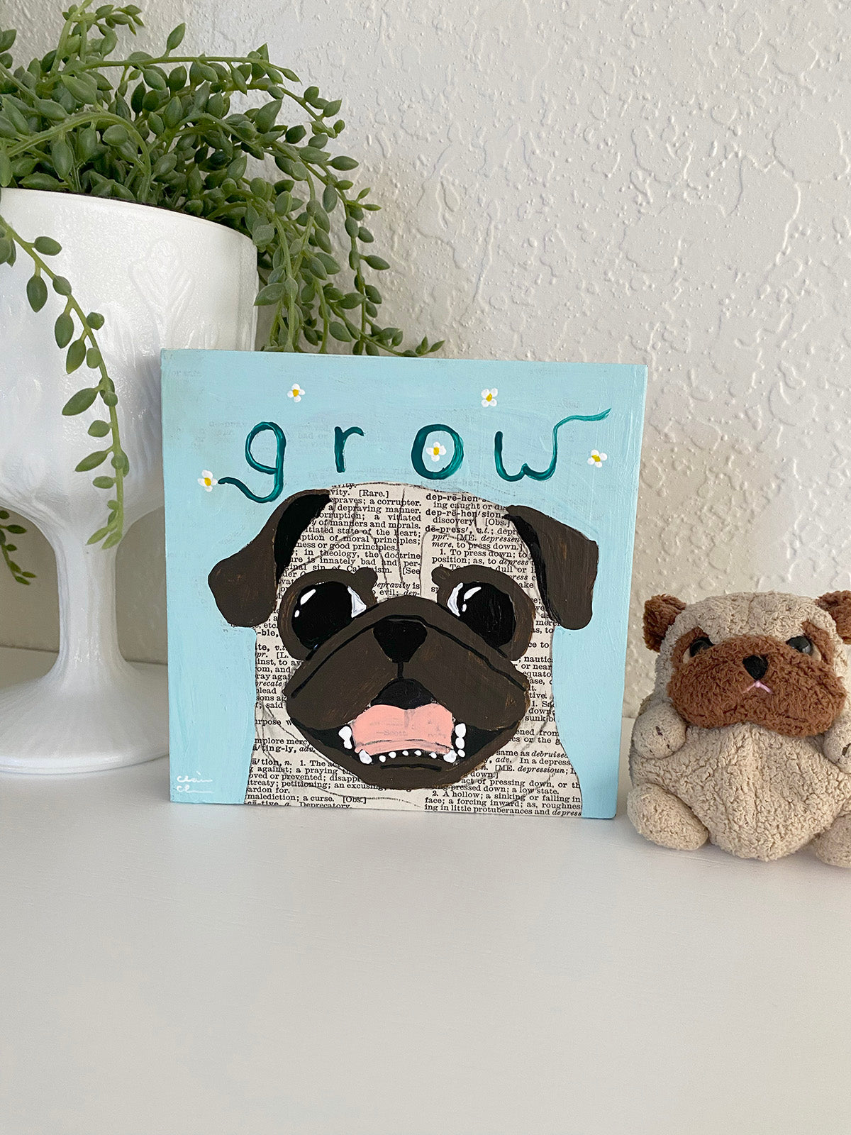 Grow - Original Word of the Year Painting