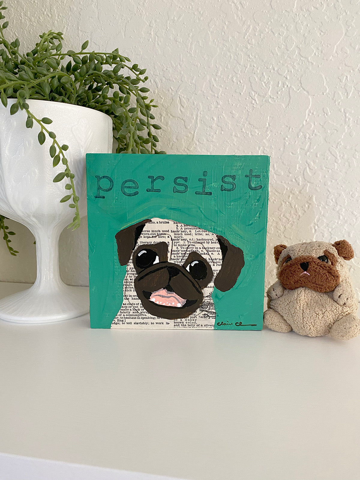 Persist - Original Word of the Year Painting