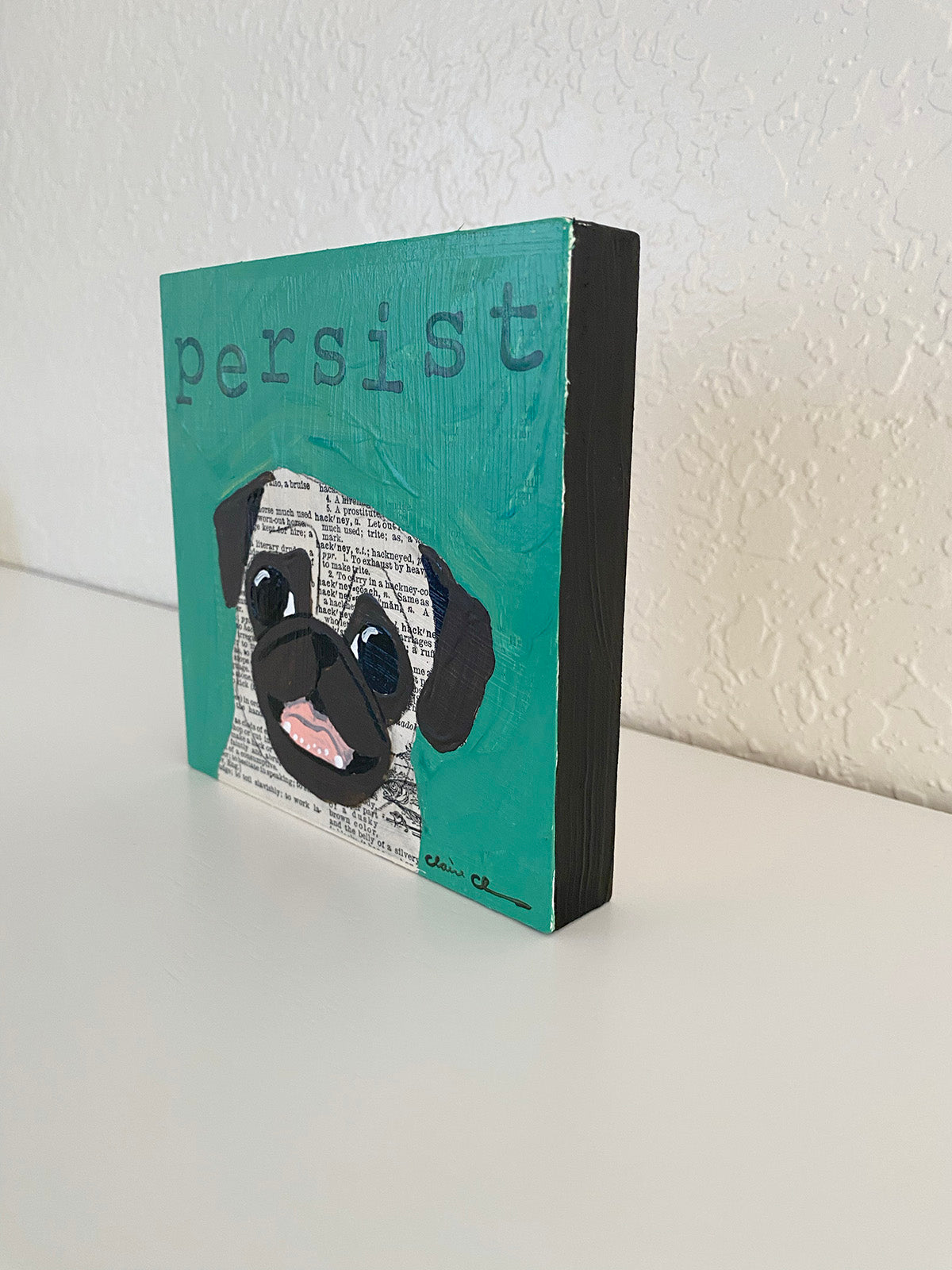 Persist - Original Word of the Year Painting