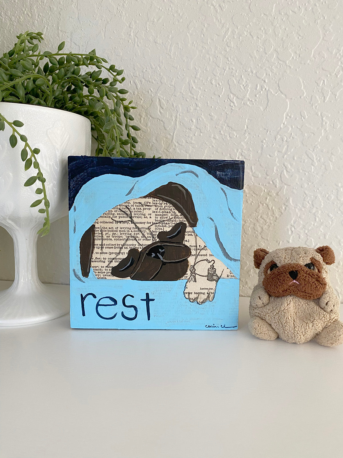 Rest - Original Word of the Year Painting
