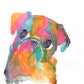 Learn to paint watercolor rainbow pugs - self paced class