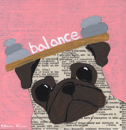 Balance - Original Word of the Year Painting