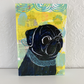 Black Pug With Collar - Art Treats #182