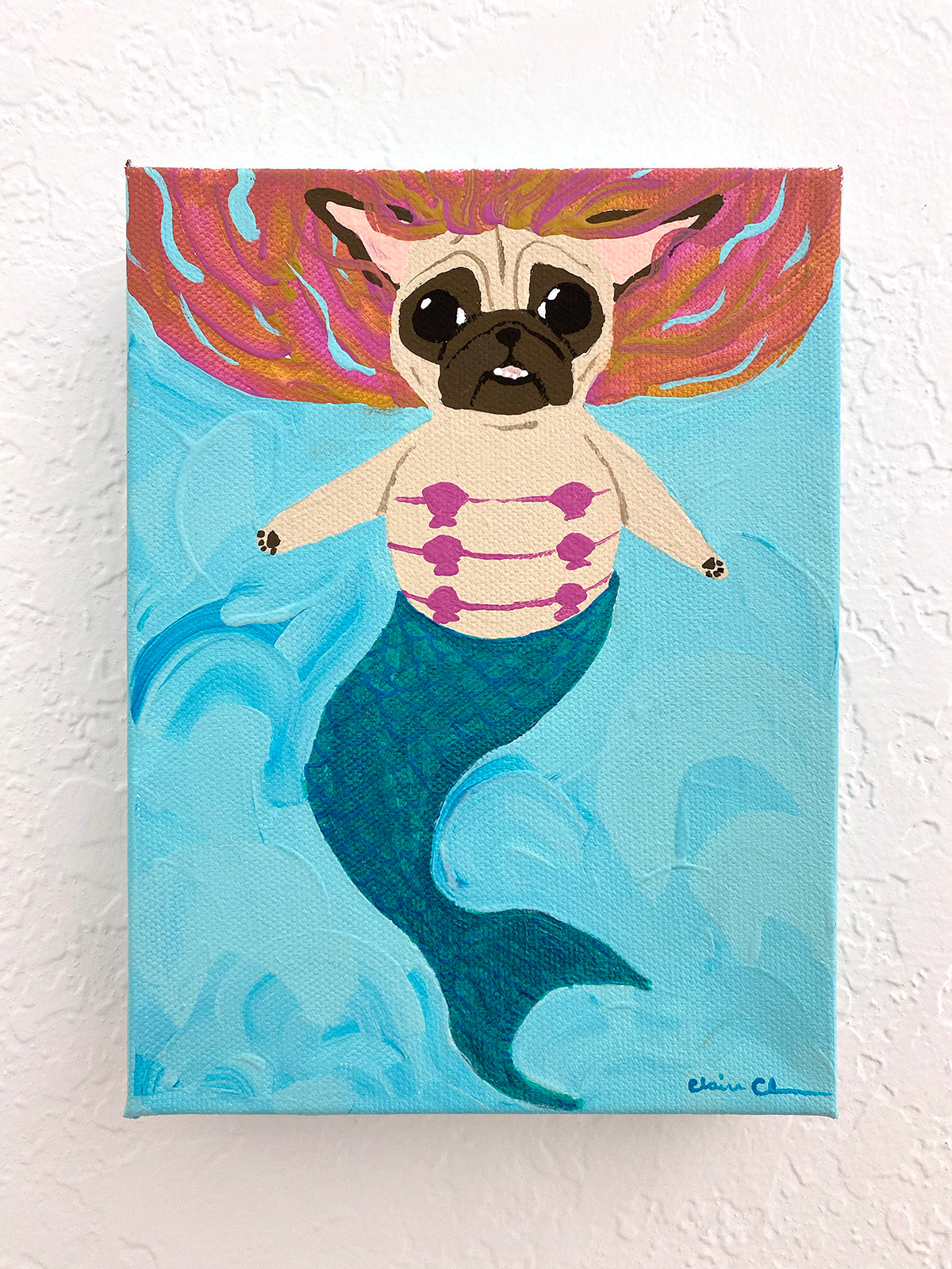 Mermaid - Art Treats #127 - Original Painting