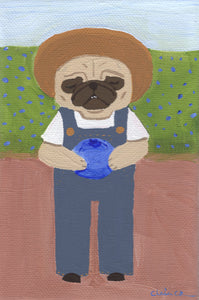 Prize Blueberry - Art Treats #119 - Original Painting