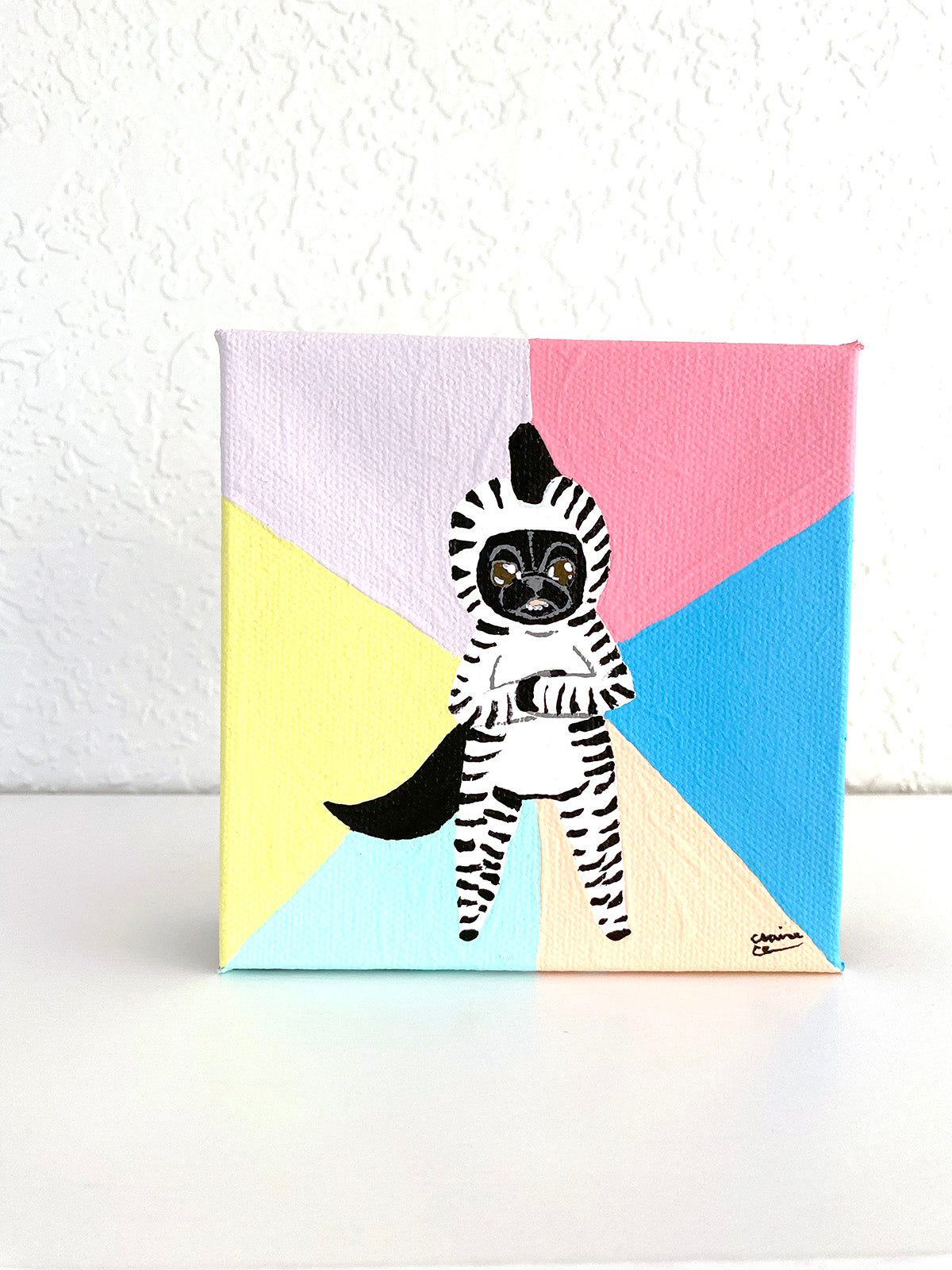 Z  is for... Zebra! - Original Painting