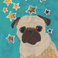 Stars - Original Pug Painting