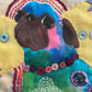 Animal Magnetism - Original Pug Textile Art