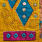 Mid Century Mama - Original Pug Textile Art