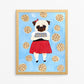 Cookies -  Pug Art Print