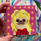 Dolly - Original Miniature Pug Painting