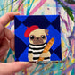 C'est La Vie - Original Miniature Pug Painting