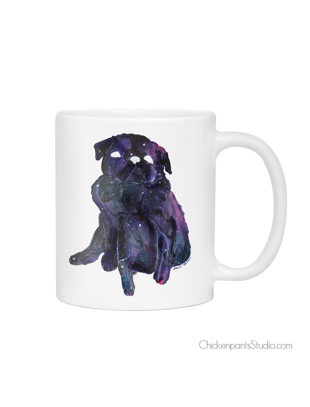 Galaxy Pug Mug
