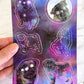 Galaxy Pug Sticker Sheet