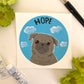 Hope - Original Pug Painting
