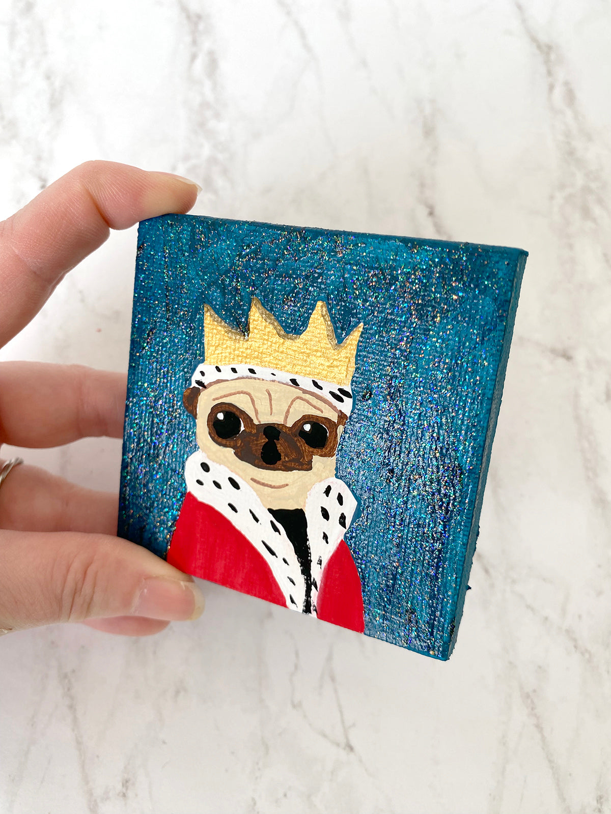 The King Of Barks - 2023 Mini Painting Series - #22/48