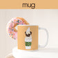 PSL Pumpkin Spice Latte - Fawn Pug Mug