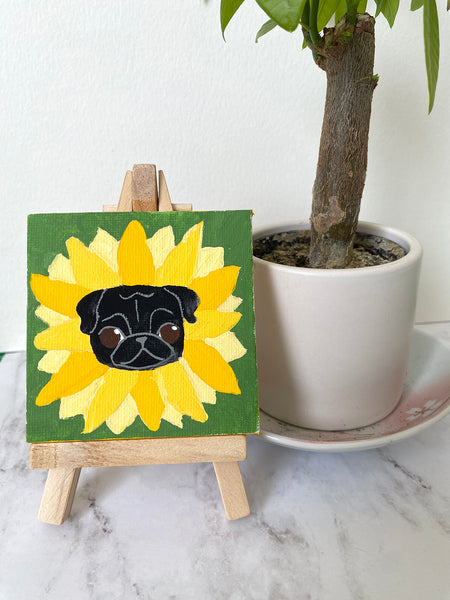 Sunflower - 2023 Mini Painting Series - #7/48
